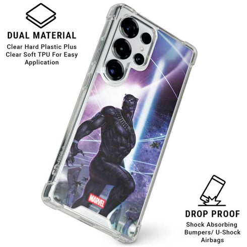 Marvel Black Panther Intergalactic Empire of Wakanda Galaxy S25 Ultra Clear Case